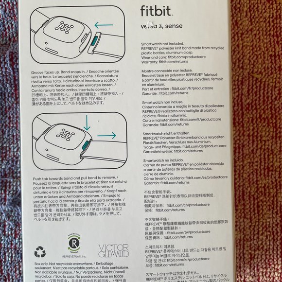 Fitbit wristband for Sense & Versa 3 - Picture 3 of 3